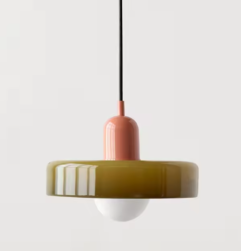 Raxiva-suspension design verre elegante moderne eclairer interieur