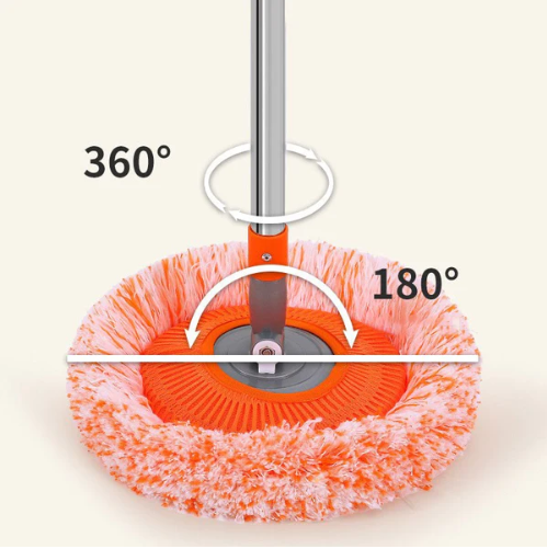 Raxiva-vadrouille microfibre rotation complete innovante