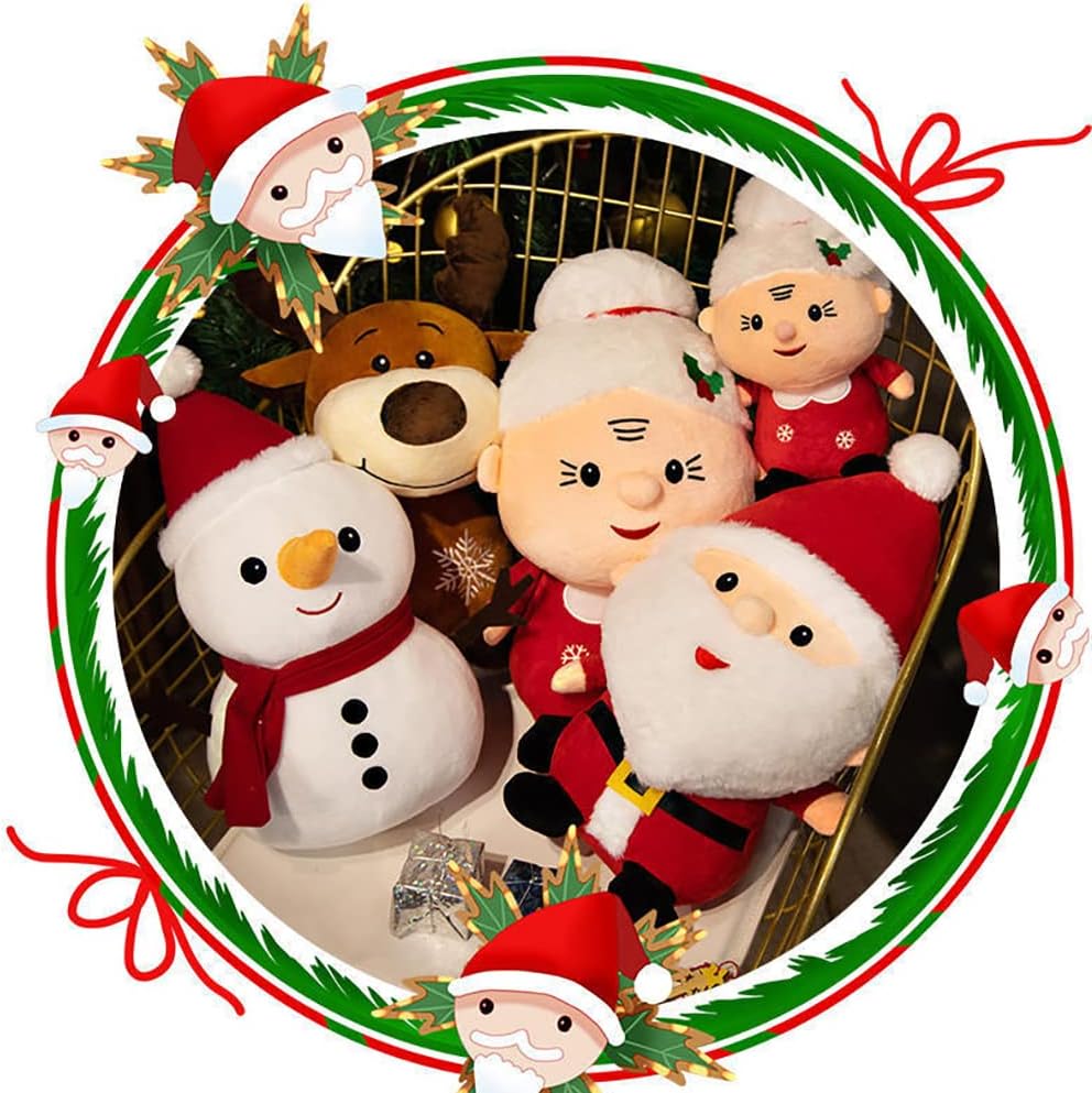 Raxiva-small christmas plush snowman toy