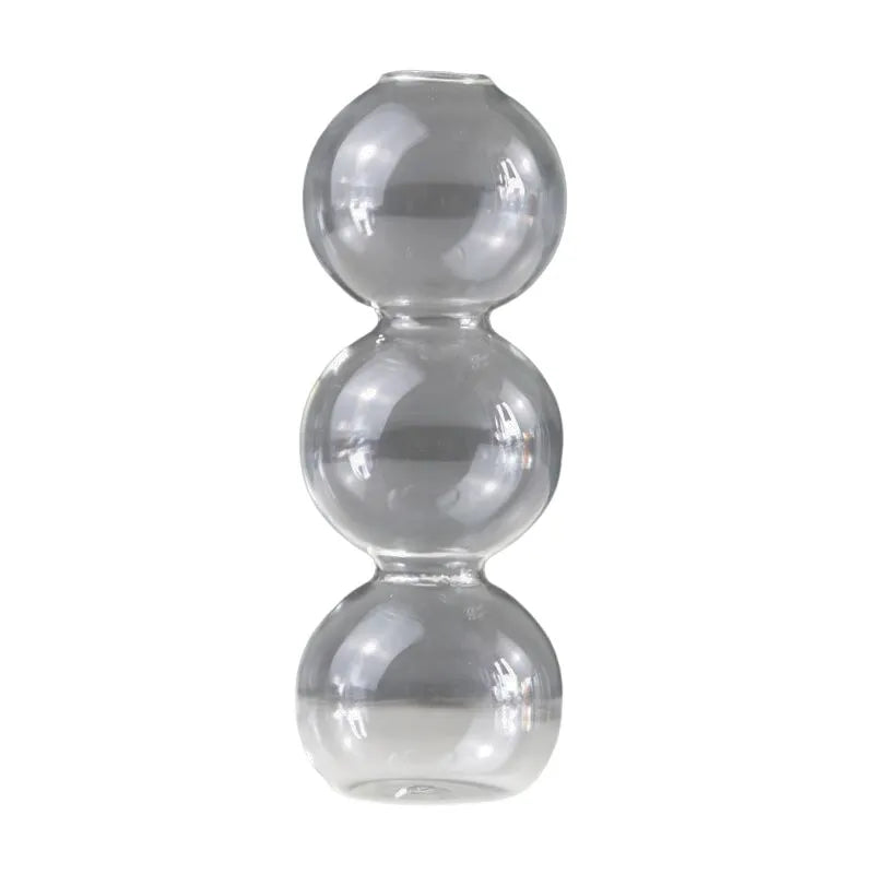 Raxiva bubble glass vase
