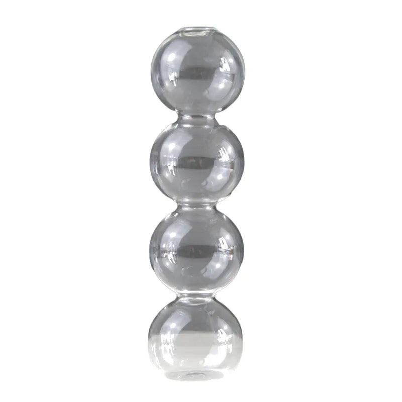 Raxiva bubble glass vase