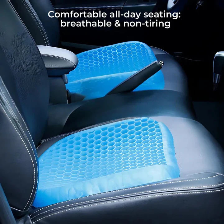 Raxiva-orthopedic gel seat cushion pressure relief tailbone lower back support office car wheelchair