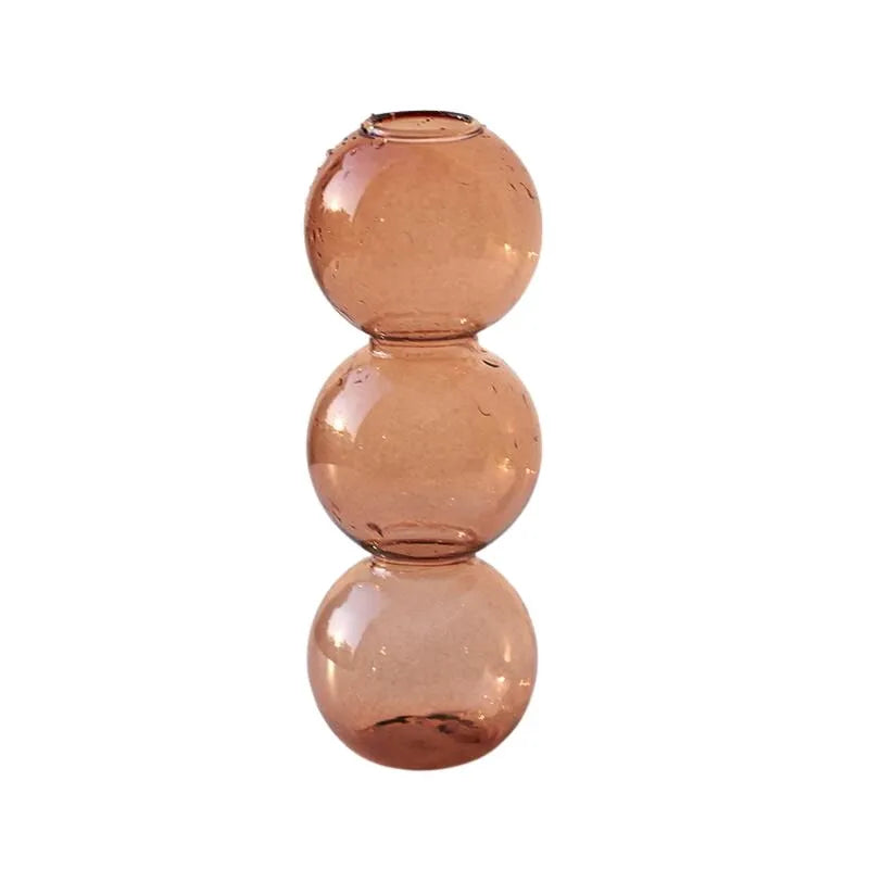 Raxiva bubble glass vase