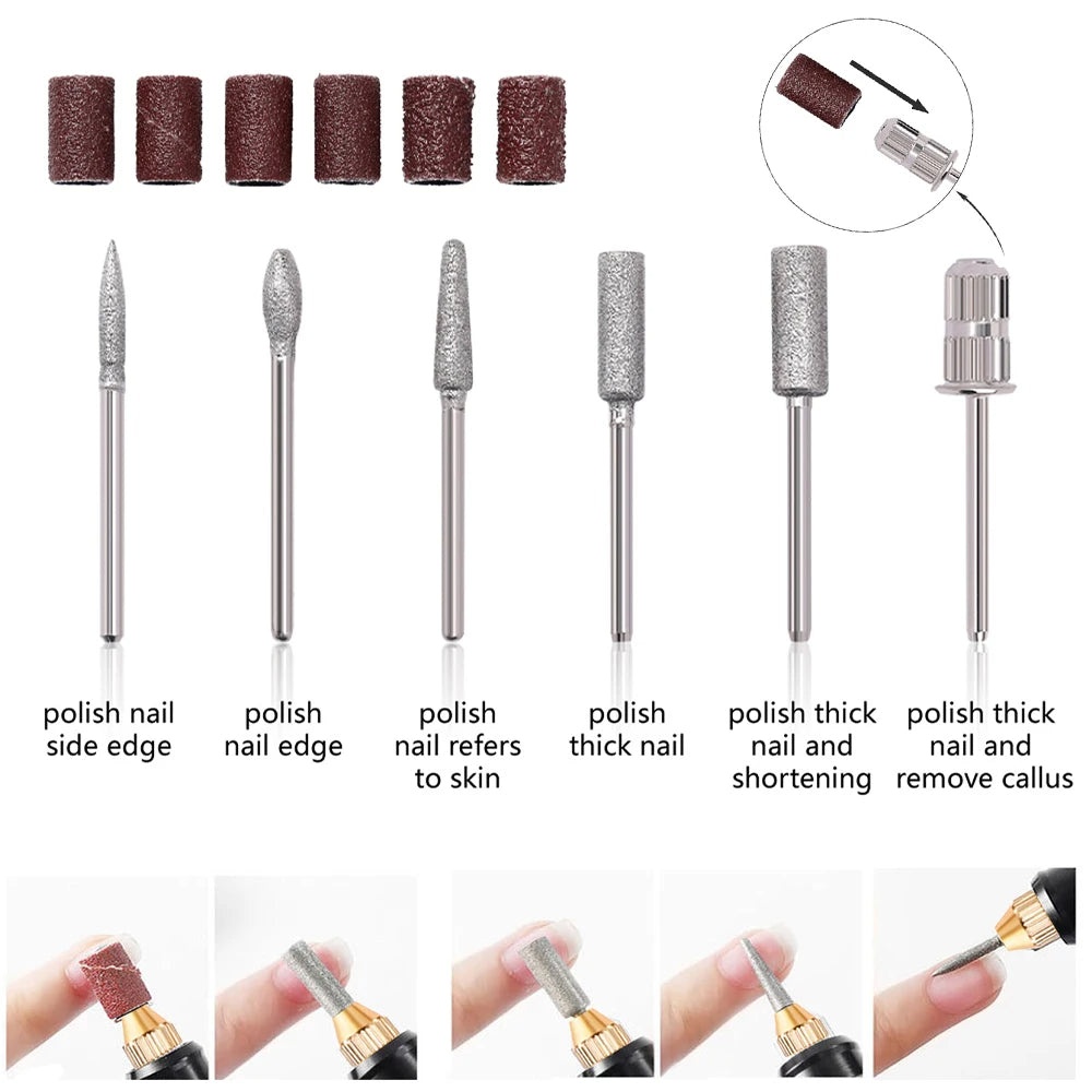 Raxiva-portable electric nail drill machine salon quality nails at home