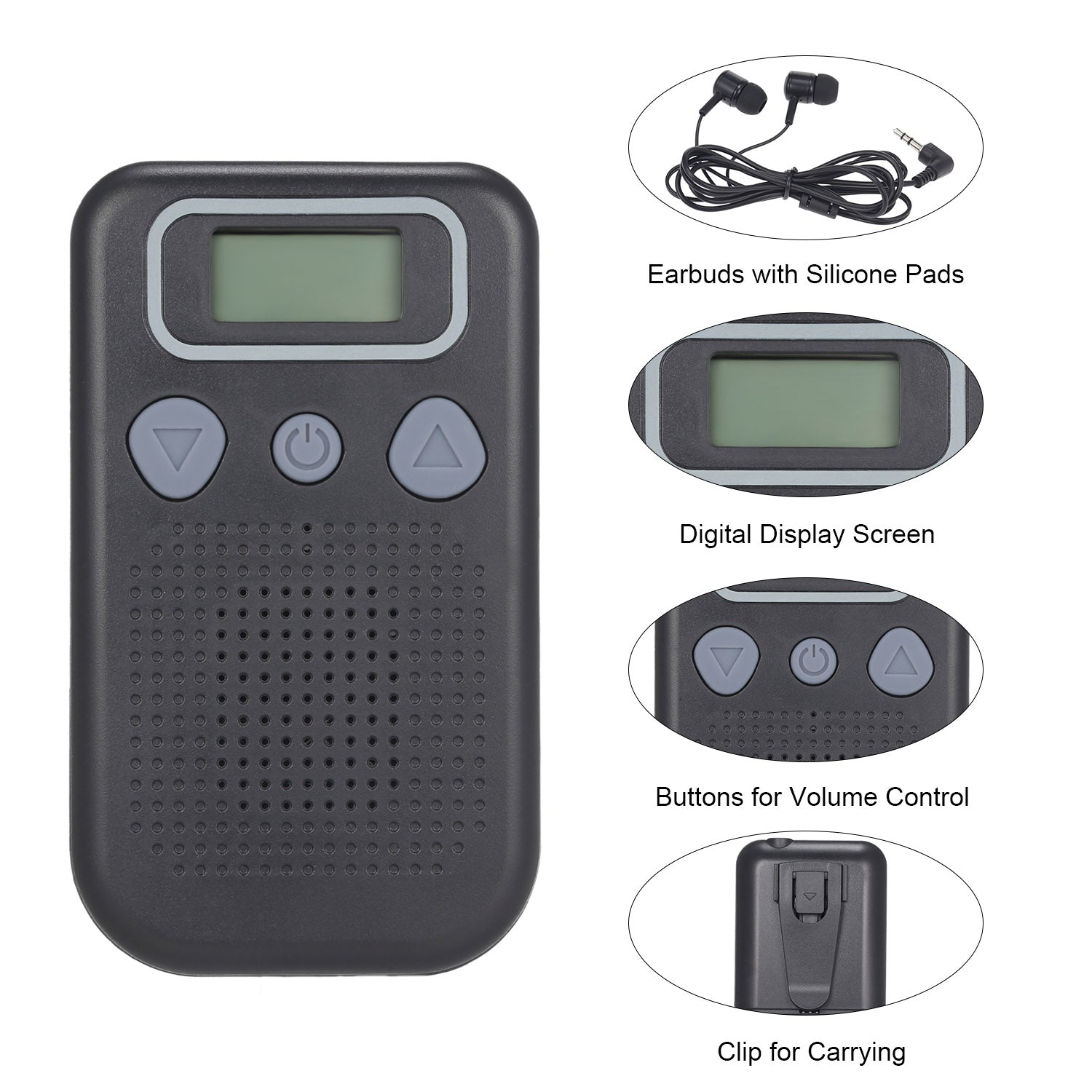 Raxiva-sound amplifier hearing aid battery powered in ear