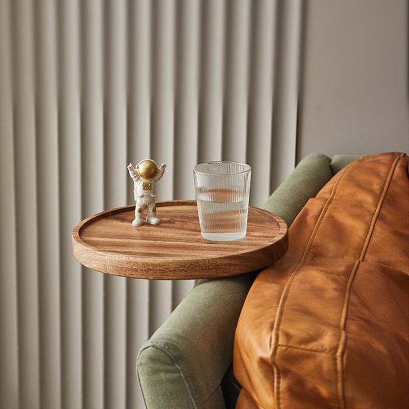 Raxiva-clip on tray for armrest