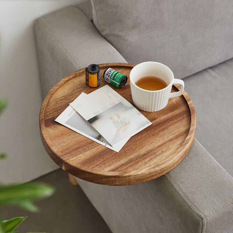 Raxiva-clip on tray for armrest