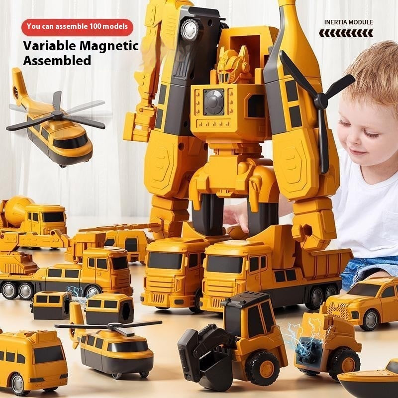 Raxiva-magnetic transformable vehicle