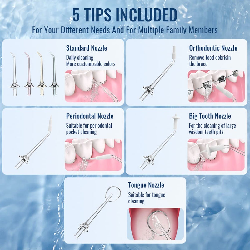 Raxiva-dental jet water flosser