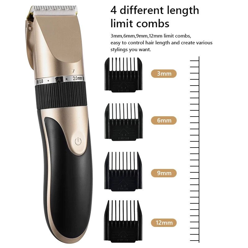 Raxiva-precisionpro hair clipper beard trimmer professional home grooming