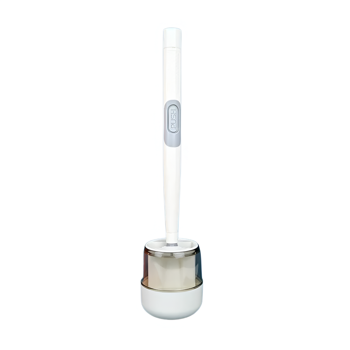 Household punch-free wall hanging long handle silicone toilet brush-Raxiva-White-, GTRB068217SDR66 GTRB068217SDR66