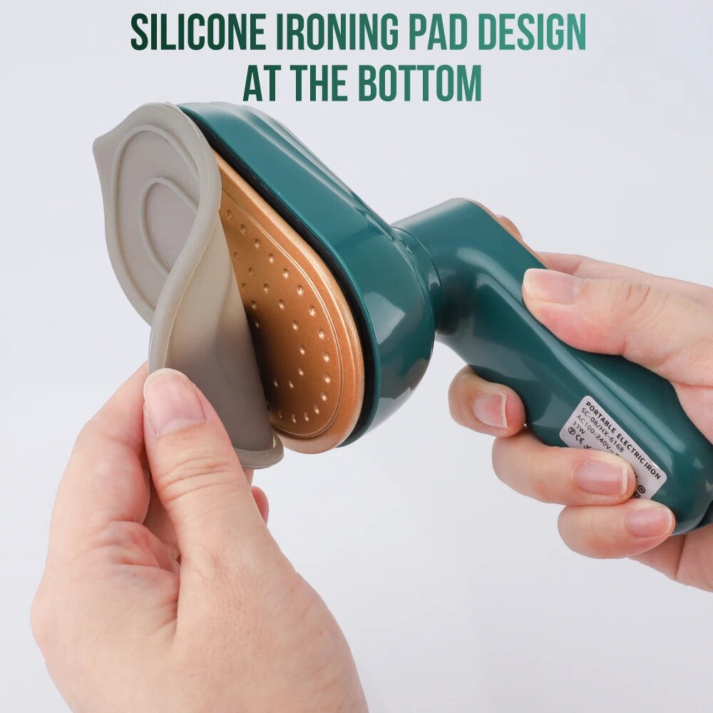 Raxiva-handheld portable clothes steamer fast easy wrinkle removal