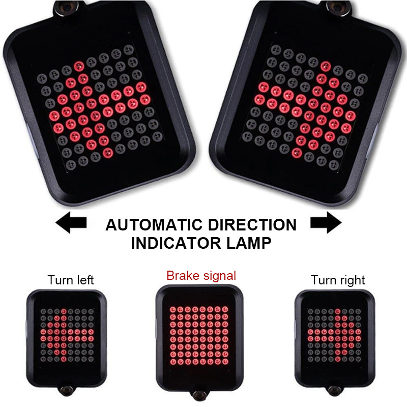 Raxiva-intelligent led bike blinkers