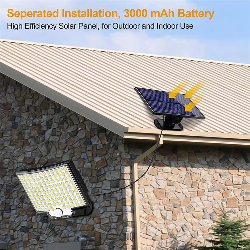 Raxiva-106 led solar outdoor light motion sensor