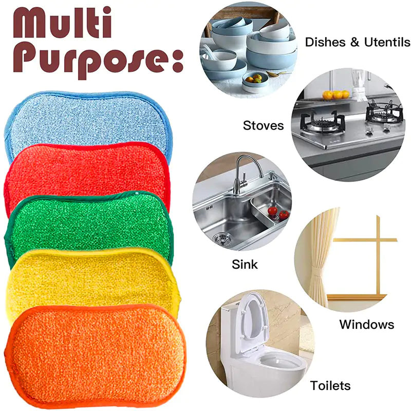 Kitchen Cleaning Sponges-Raxiva-, 