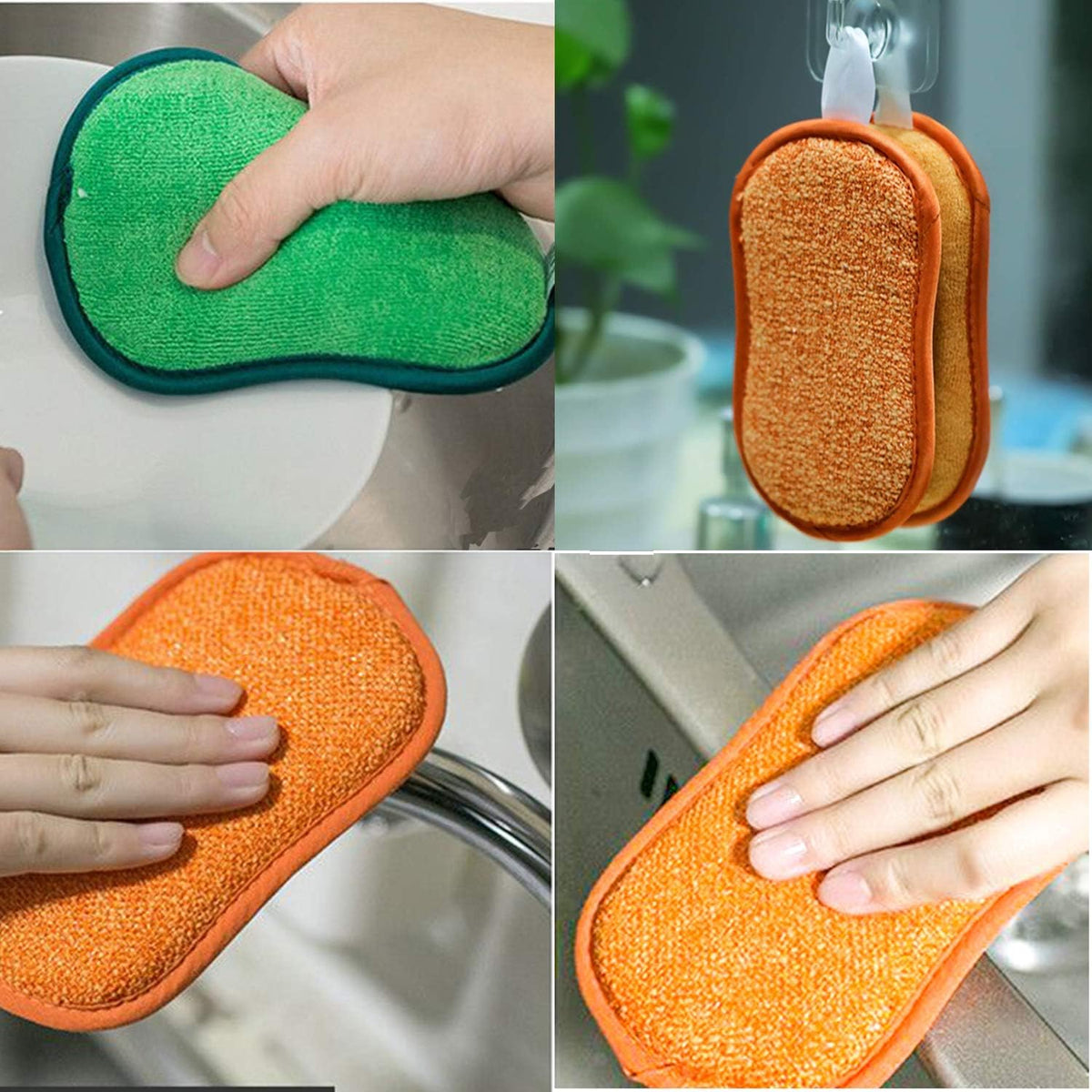 Kitchen Cleaning Sponges-Raxiva-, 