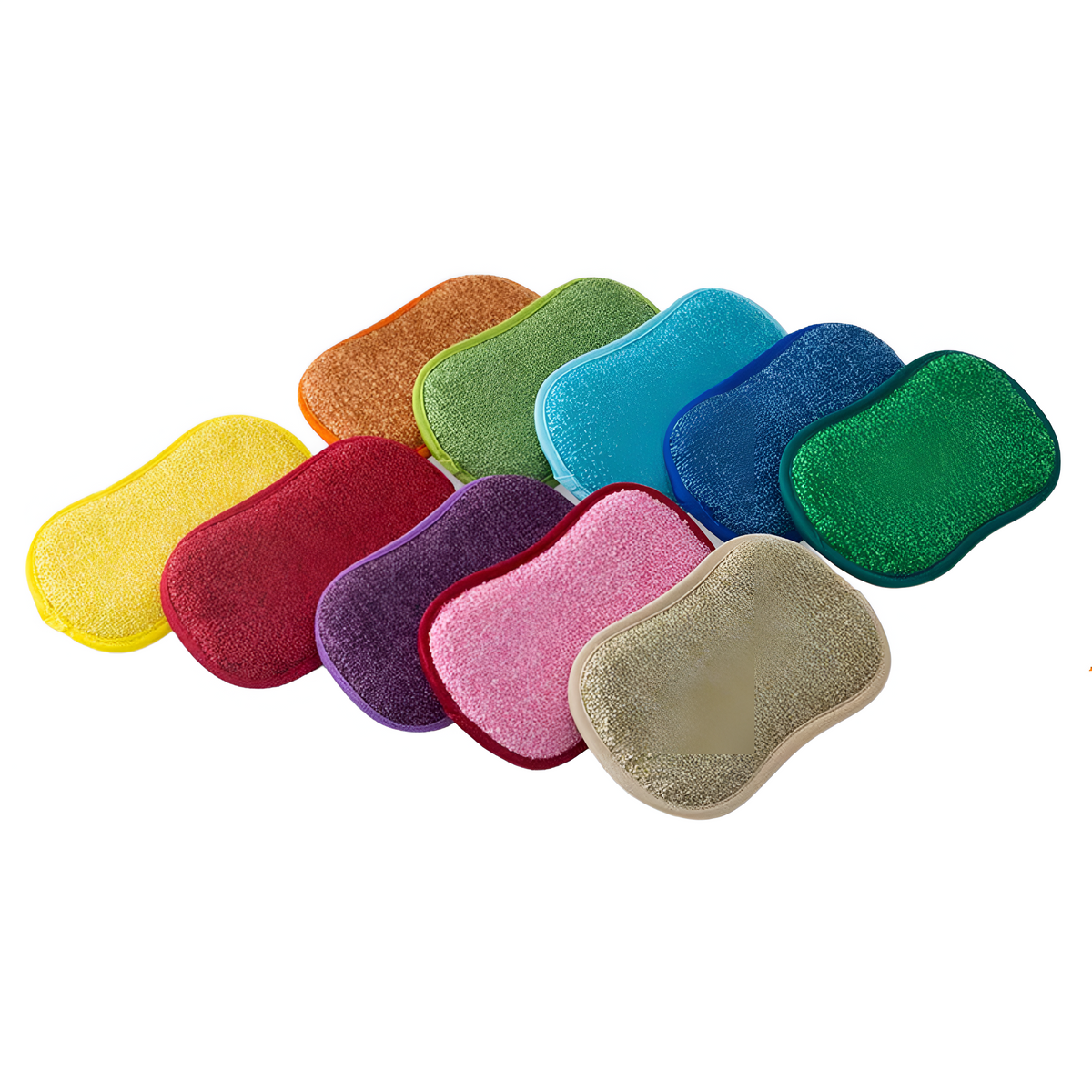 Kitchen Cleaning Sponges-Raxiva-Pack of 10-, GTRB068250SDR66 GTRB068250SDR66