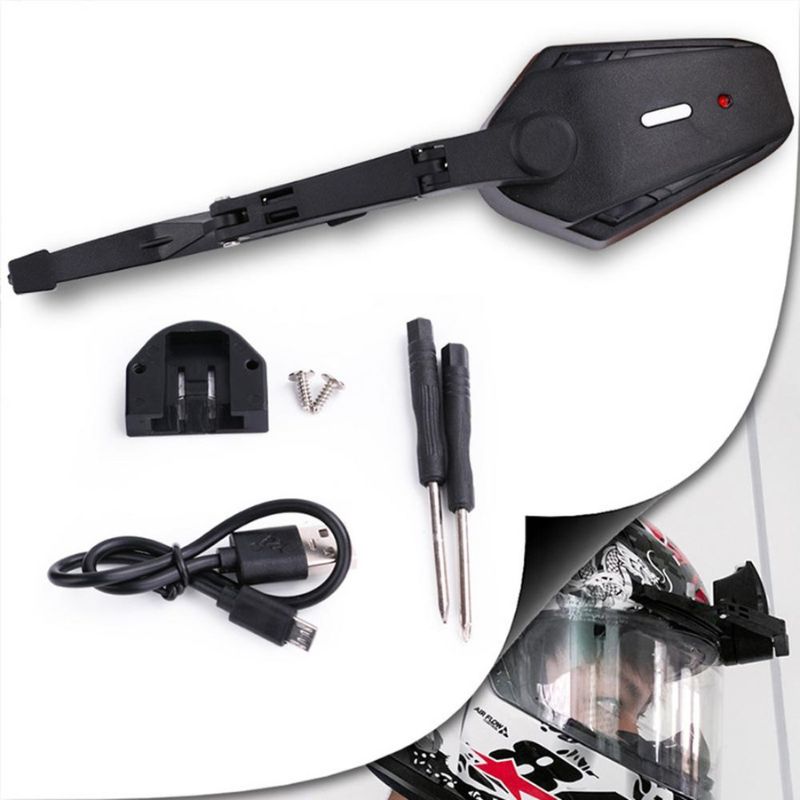 Raxiva-motorcycle helmet windshield wiper