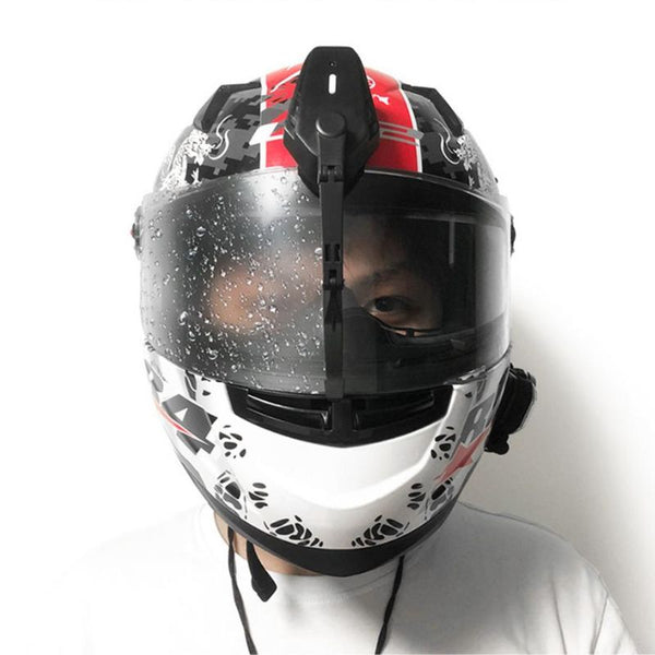 Raxiva-motorcycle helmet windshield wiper