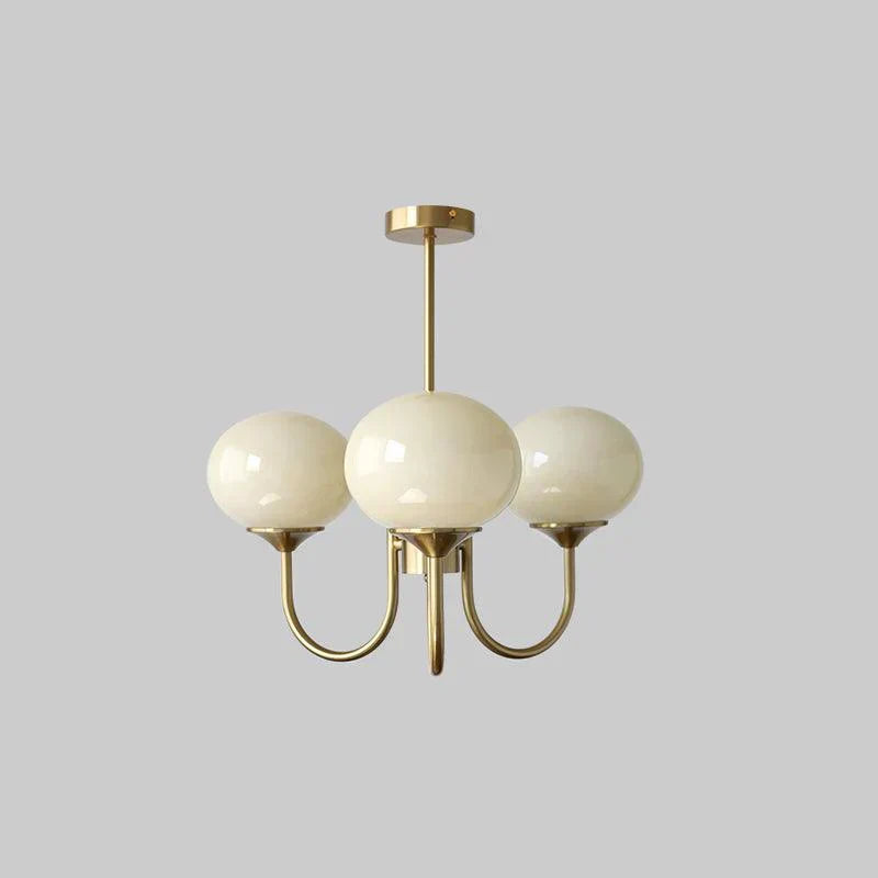 Raxiva-lustre macaron design elegance florale suspendu