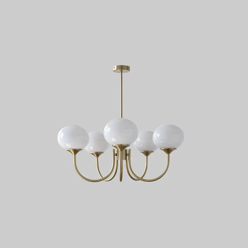 Raxiva-lustre macaron design elegance florale suspendu