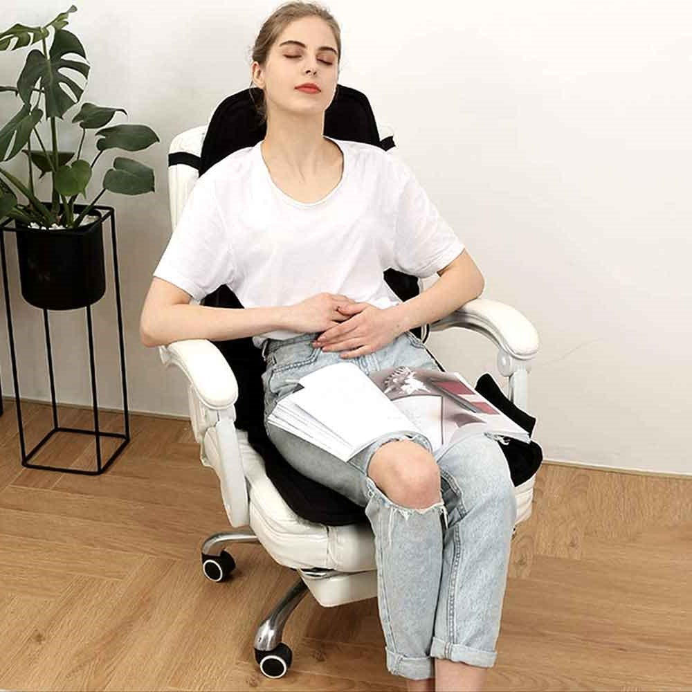 Raxiva-8 mode massage chair pad with heated back neck cushion for car home