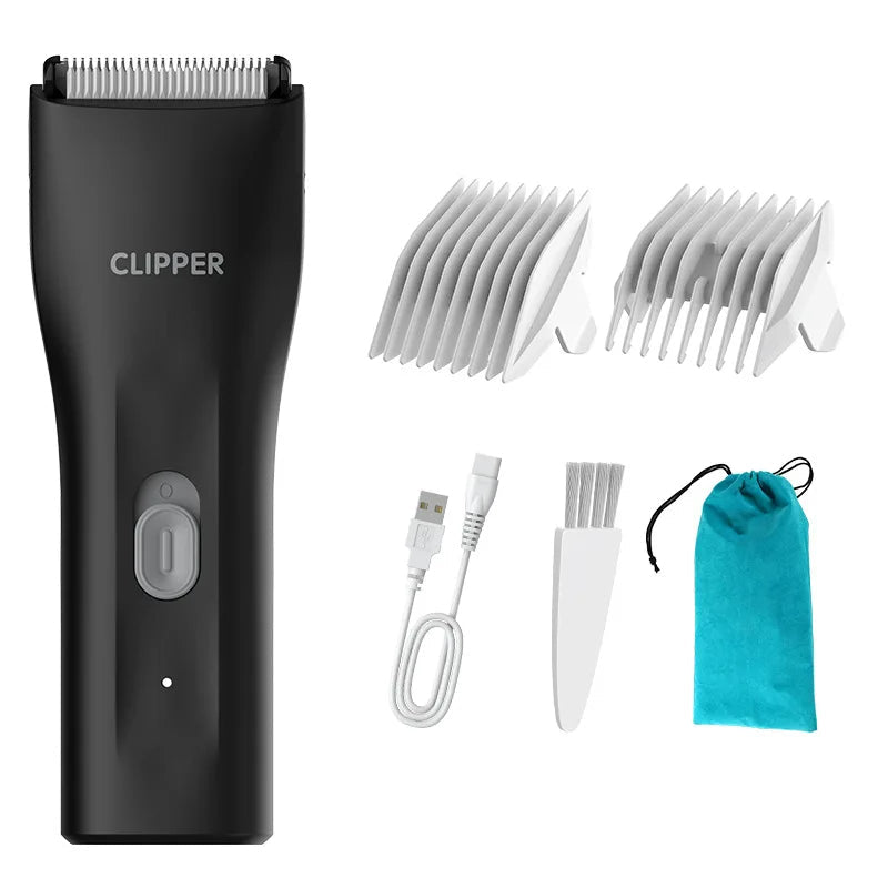 Raxiva-precision mens body hair trimmer safe efficient grooming solution