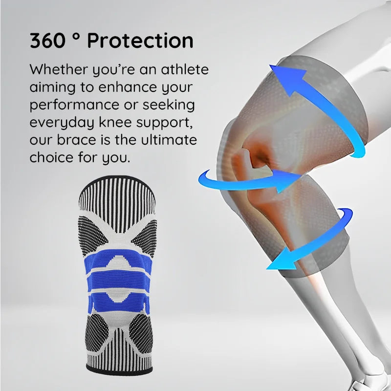 Raxiva meniscus knee brace stabilizer