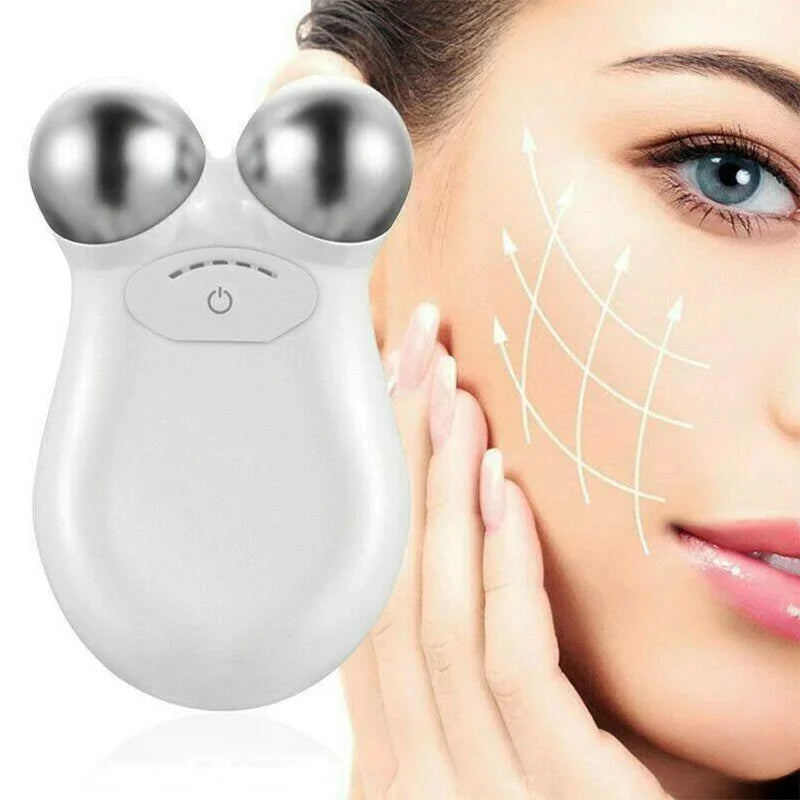 Raxiva microcurrent facial roller