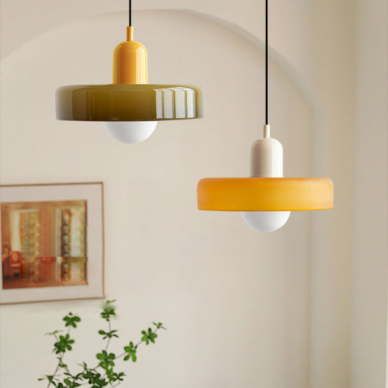 Raxiva-suspension design verre elegante moderne eclairer interieur