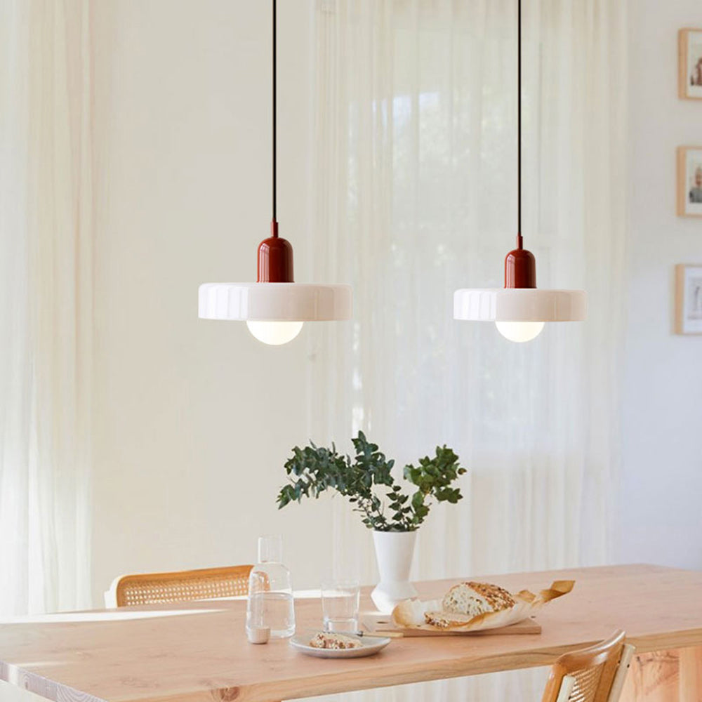 Raxiva-suspension design verre elegante moderne eclairer interieur