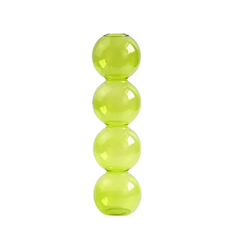 Raxiva bubble glass vase