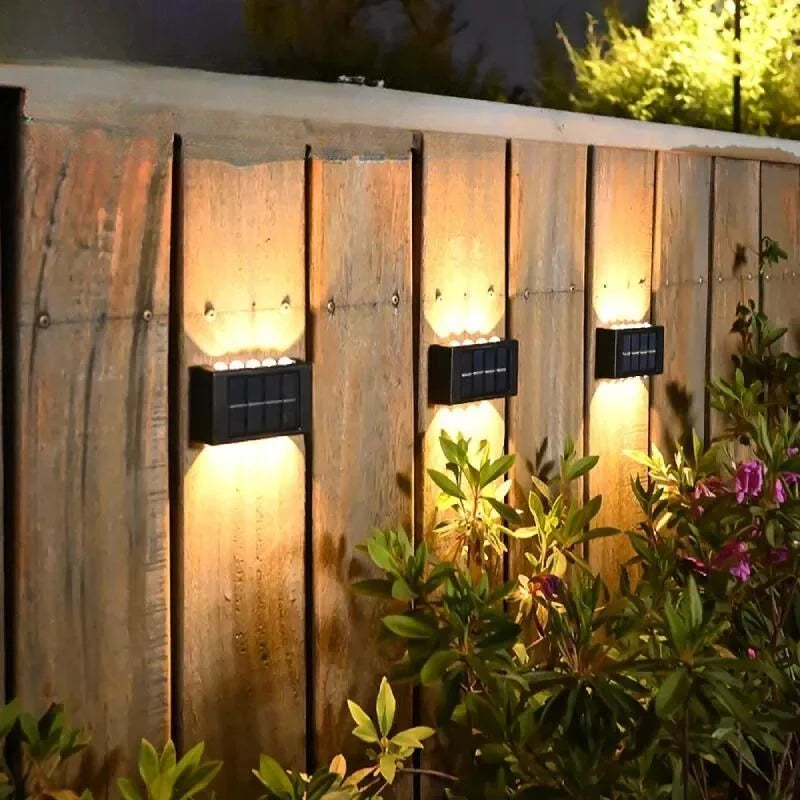 Raxiva outdoor solar wall light