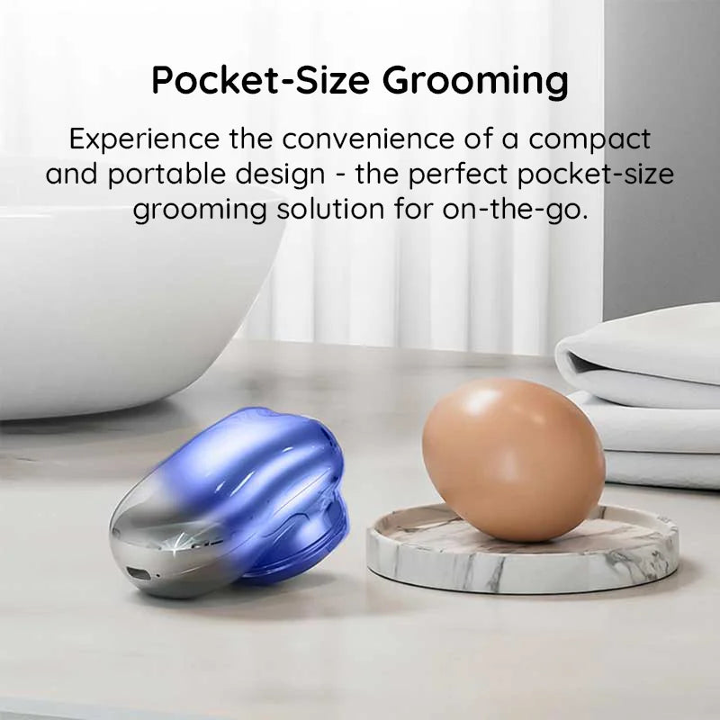 Raxiva pocket size usb electric shaver