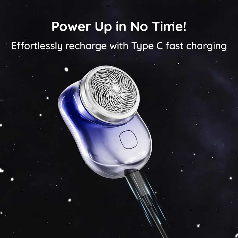 Raxiva pocket size usb electric shaver