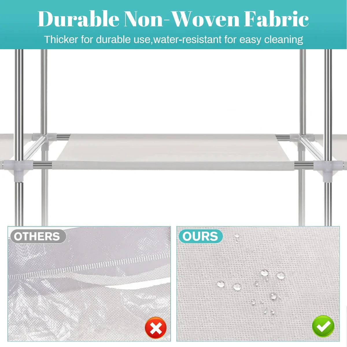 Portable Closet Clothes Wardrobe-Raxiva-SKU38841708079677501Portable Closet Clothes Wardrobe7491656450109, Portable Closet Clothes Wardrobe, , Raxiva, Portable Closet Clothes Wardrobe,