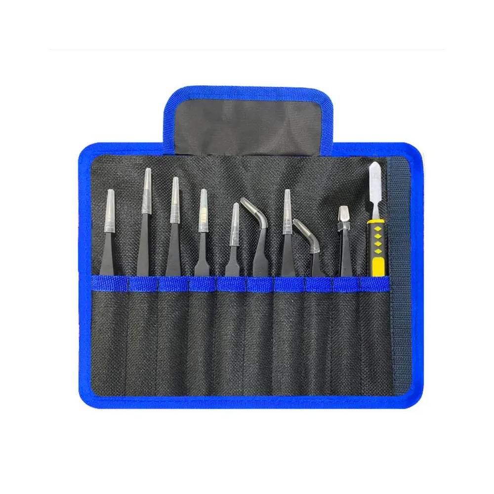 Raxiva-precision tweezers set professional tools for grooming and crafting
