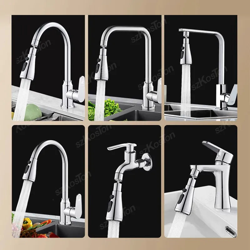 Raxiva-aquaflex extension rotative de robinet en laiton