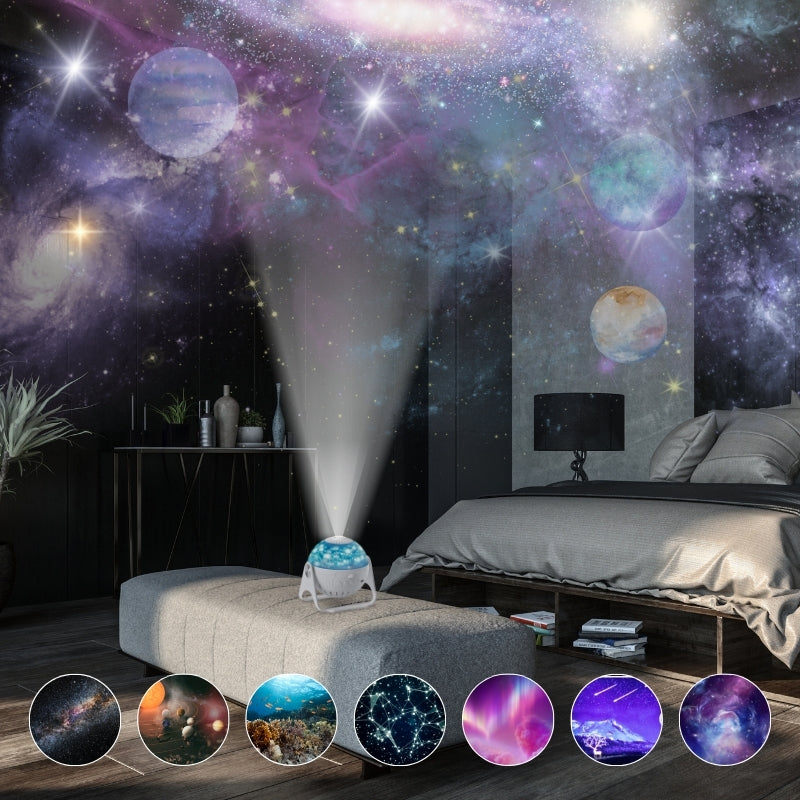 Raxiva - 7 in 1 Planetarium Projector