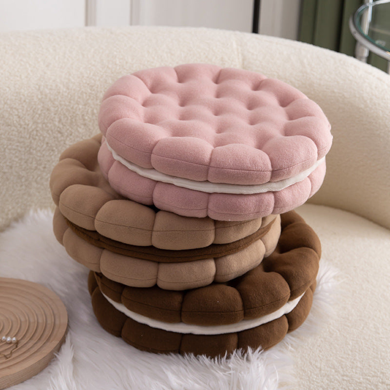 Raxiva - Biscuit Sofa Seat Cushion - Portable Design Biscuit Pillow Seating Cushion for Bedroom, Sofa, Couch