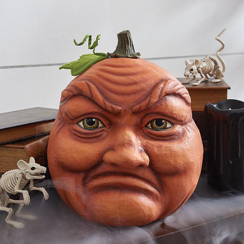 Raxiva - Halloween Pumpkin Outdoor Decoration - Ghost Party Yard Decor with Pumpkin Head for Courtyard Decoration