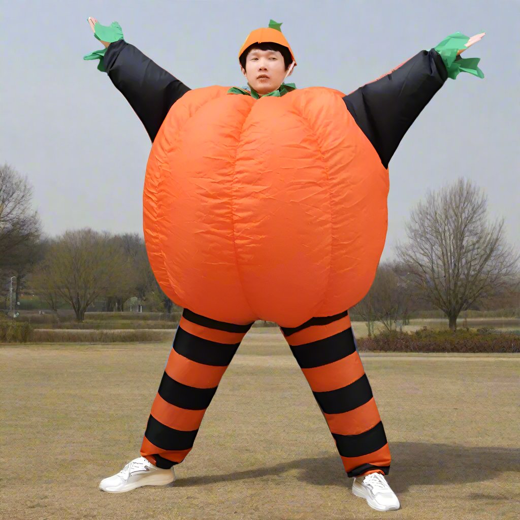 Raxiva - Inflatable Pumpkin Costume - Fun, Eye-Catching, Versatile