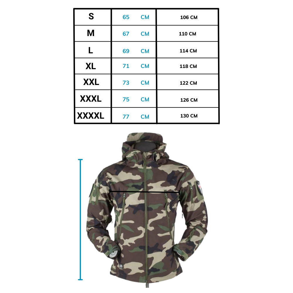 Raxiva - Military-style Combat Jacket
