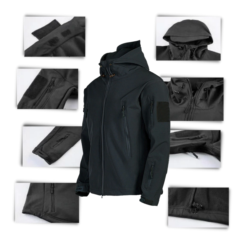 Raxiva - Military-style Combat Jacket