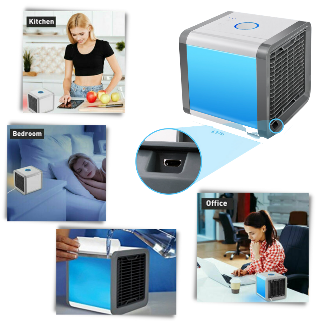Raxiva - Mini air conditioner USB