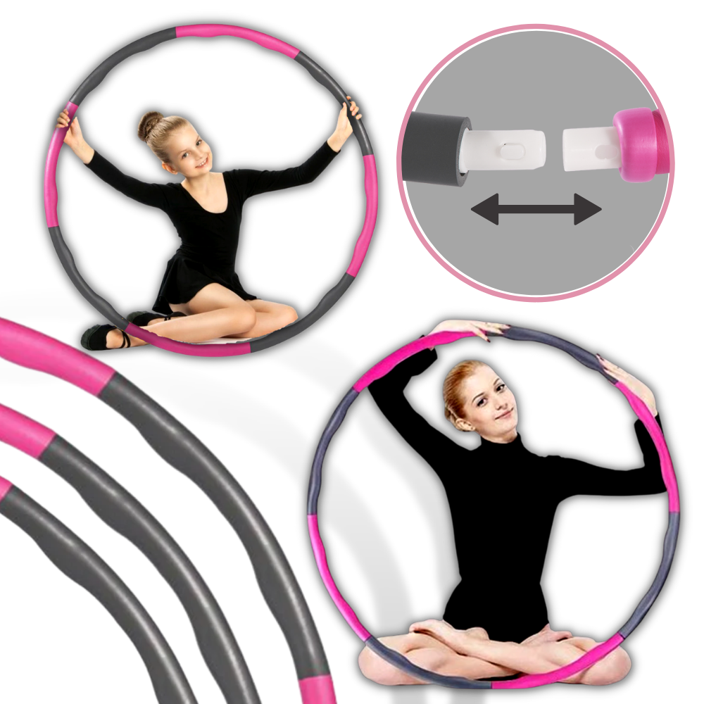 Raxiva - Padded Fitness Hula Hoop Adjustable