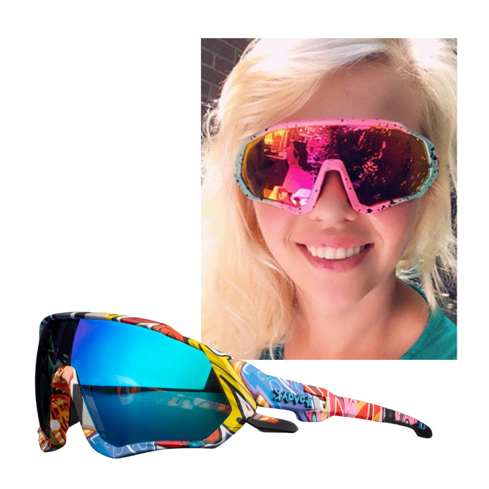 Raxiva - Polarized Cycling Sunglasses