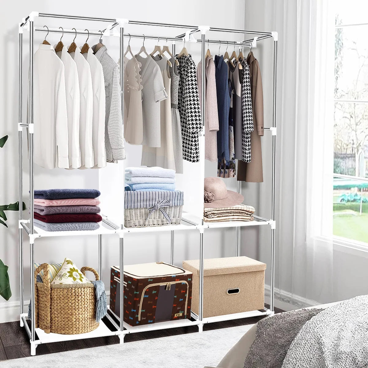 Raxiva - Portable Closet Clothes Wardrobe