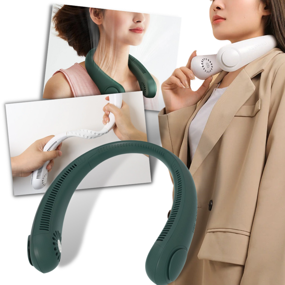 Raxiva - Portable Mini Rechargeable Neck Fan