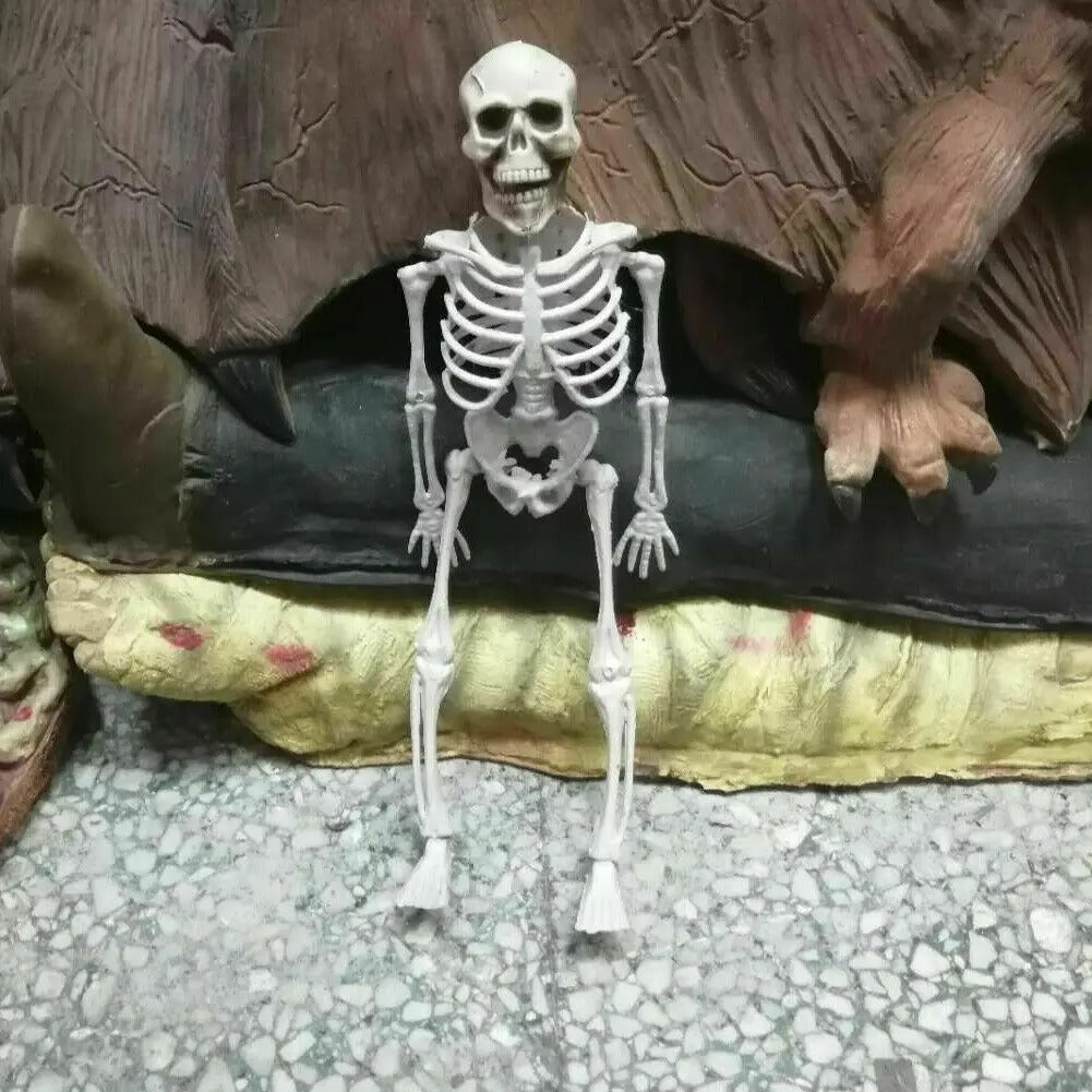 Raxiva - Poseable Skeleton - Creepy Halloween Decor